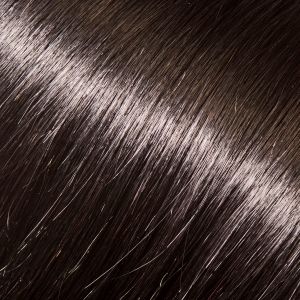 Evropské vlasy k prodlužování vlasů, tmavě hnědá, 45-50cm VEHEN s.r.o.